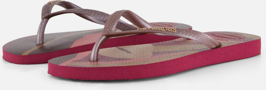 Havaianas Slim Palette Flow Flip Flops Dames Roze- Dames Roze
