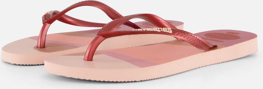 Havaianas Meisjes Slim Palette Glow Slippers Pink Dames