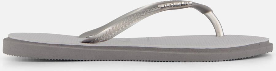 HAVAIANAS Teenslippers Dames Slim Point Rubber Zilver - Foto 4