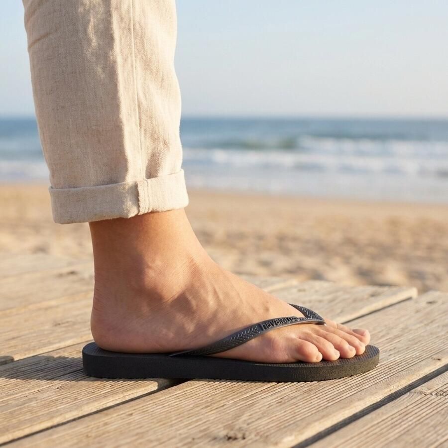 Havaianas Teenslippers SLIM zomerschoen slippers poolslides met zachte tussenstuk voor de tenen - Foto 4