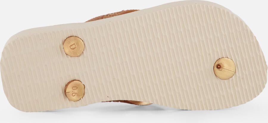 Havaianas HAV. KIDS FLORES BEIGE Goud Meisjes Slippers beige Goud - Foto 5