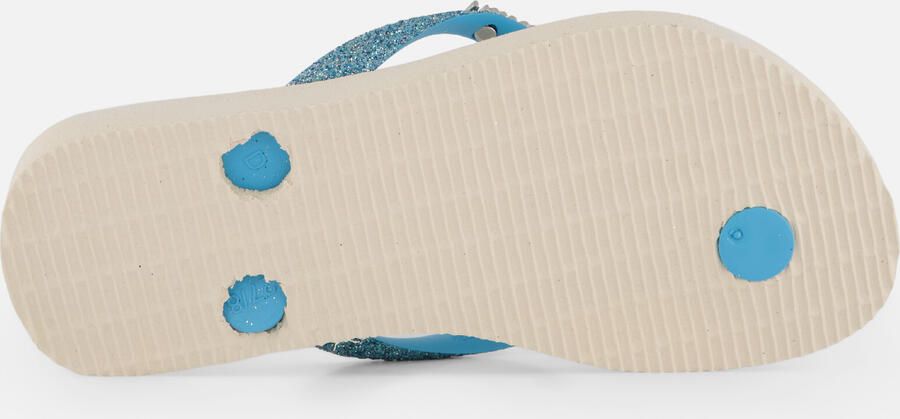 Havaianas HAV. KIDS SLIM GLITTER II BEIGE Meisjes Slippers beige - Foto 5