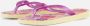 Havaianas Kids Flores Slippers paars Rubber - Thumbnail 2