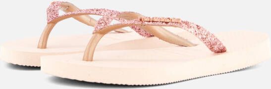 Havaianas Slim Glitter II Slippers roze Rubber