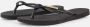 HAVAIANAS Teenslippers Dames Slim Logo Metallic Maat: 35 36 Materiaal: Rubber Kleur: Zwart - Thumbnail 4