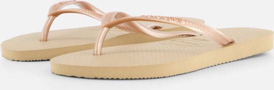 Havaianas Slim Slippers beige Rubber Dames