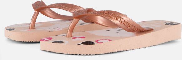 Havaianas Top Pets Slippers roze Rubber