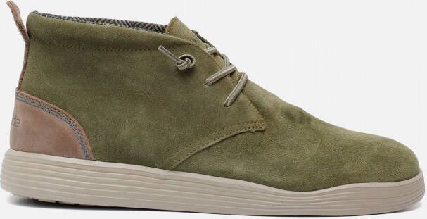 Hey Dude HEYDUDE Jo Heren Boots Olive | Groen | Suède