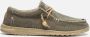 Hey Dude HEYDUDE Wally Braided Heren Instappers Army Groen HD40003-3VE - Thumbnail 2