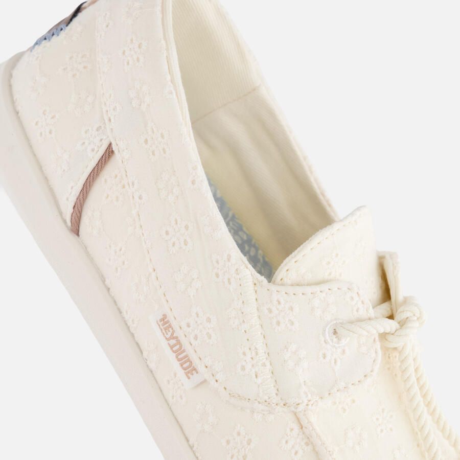 HEYDUDE Hey Dude Harbor Breeze Bootschoenen beige Textiel - Foto 2