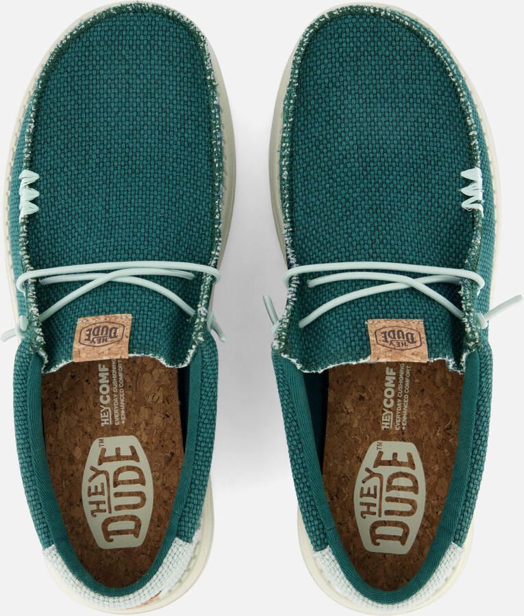 HEYDUDE Hey Dude Wally Braided Bootschoen groen - Foto 2