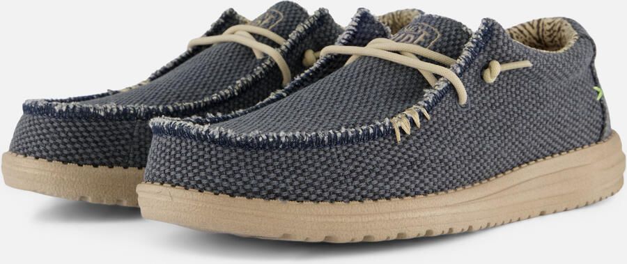 Hey Dude HEYDUDE Wally Braided Heren Instappers Blue Night Blauw HD40003-4NM - Foto 3