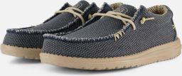 Hey Dude HEYDUDE Wally Braided Heren Instappers Blue Night Blauw HD40003-4NM