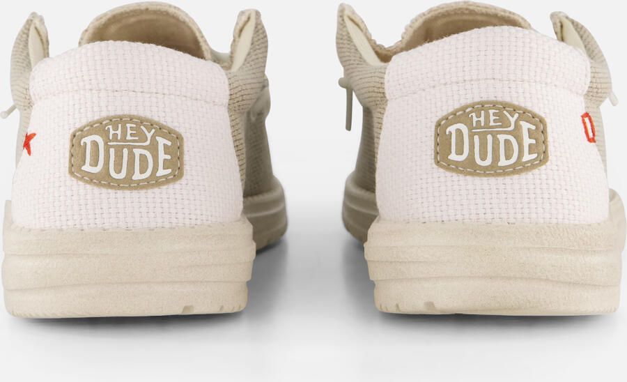 Hey Dude HEYDUDE Wally Braided Heren Instappers Off White | Wit | Katoen - Foto 13