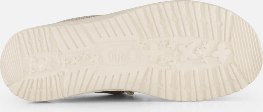 Hey Dude HEYDUDE Wally Braided Heren Instappers Off White | Wit | Katoen - Foto 17