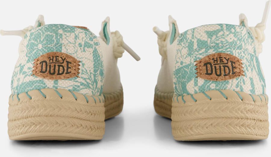 HEYDUDE Hey Dude Wendy Bootschoenen beige Textiel - Foto 4