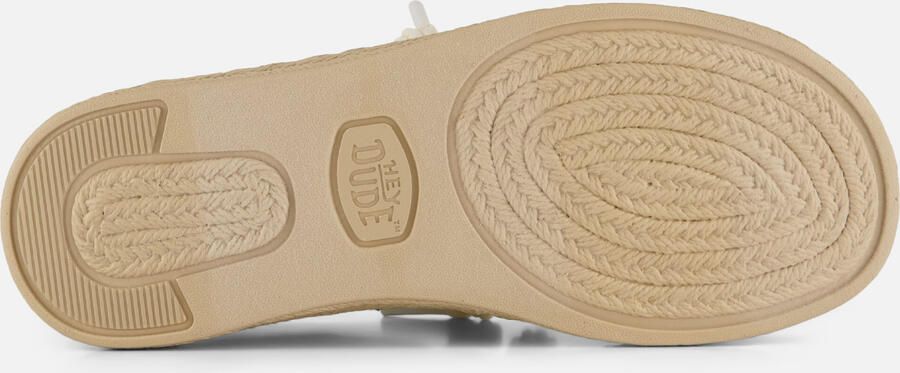 HEYDUDE Hey Dude Wendy Bootschoenen beige Textiel - Foto 5