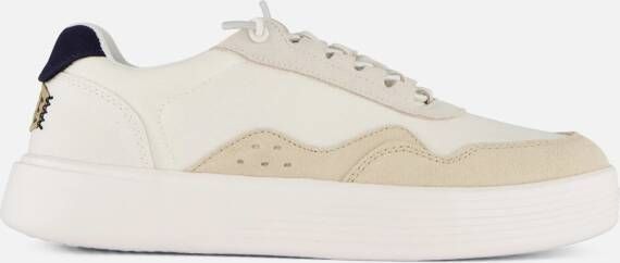 HEYDUDE Hudson Canvas Heren Sneakers White Grey