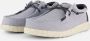 HEYDUDE Wally Coastline Jute Heren Instappers Stone White - Thumbnail 1