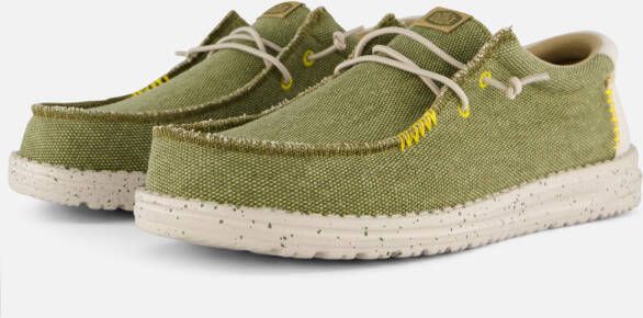Hey Dude Stijlvolle Sneakers voor Mannen en Vrouwen Green Heren - Foto 2