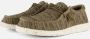 Hey Dude Klassieke Wally Sox Sneaker Brown Heren - Thumbnail 1