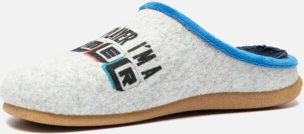 Hot Potatoes Pantoffels grijs Textiel 750309
