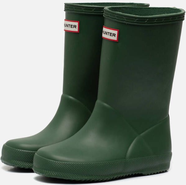 Hunter Classic Regenlaarzen groen Rubber