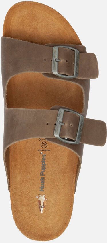 Hush Puppy Hush Puppies Slippers groen Suede