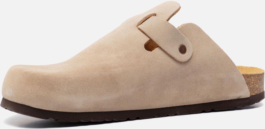 Hush Puppies instappers Beige Suede 370438 Heren