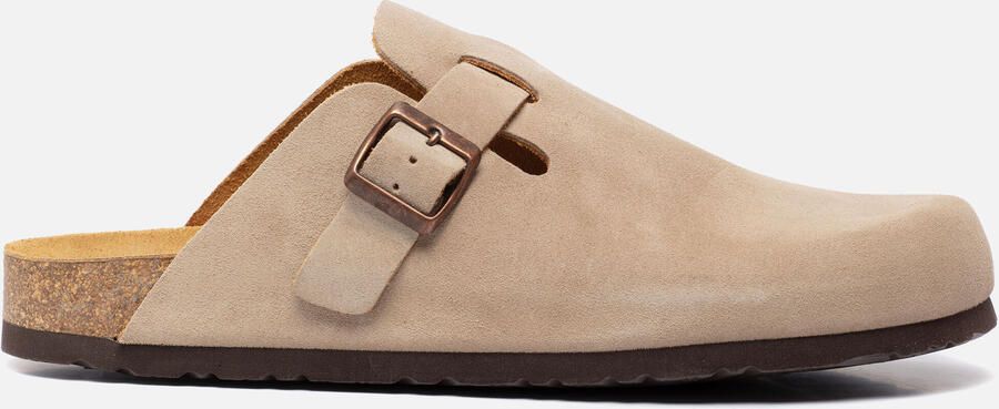 Hush Puppies instappers Beige Suede 370438 Heren - Foto 3