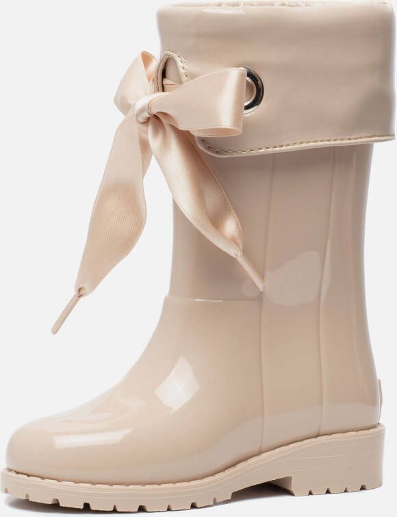 Igor Campera Charol regenlaarzen beige Rubber