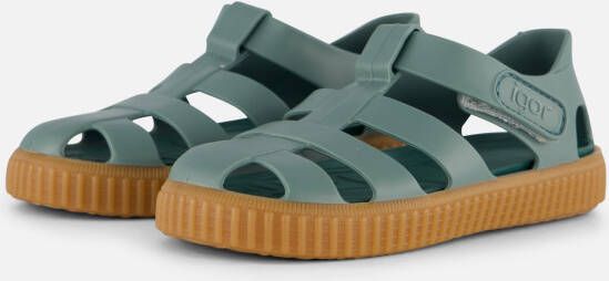 Igor Waterschoenen blauw Rubber