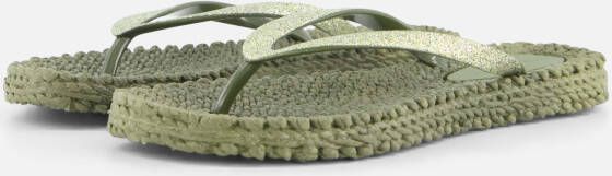 Ilse Jacobsen Cheerful01 Slippers groen Rubber
