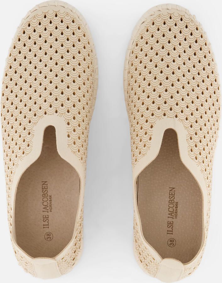 ILSE JACOBSEN Instappers Dames Tulip3074 Maat: 36 Materiaal: Suède Kleur: Beige - Foto 7
