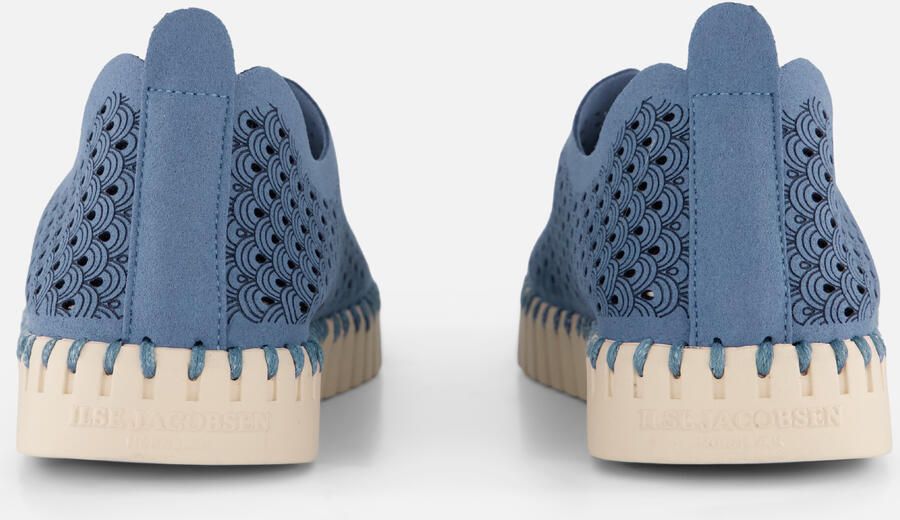 Ilse Jacobsen Hornbæk Blauwe Instappers Tulip3275 Blue Dames - Foto 4