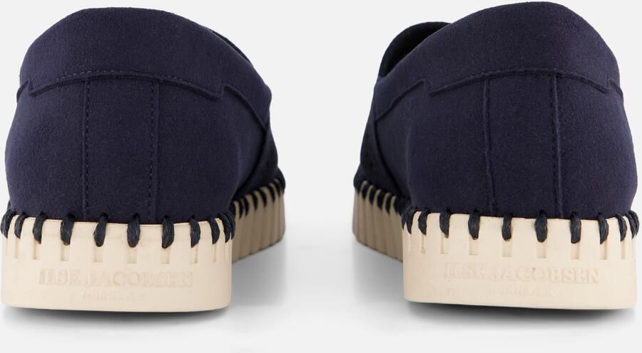 Ilse Jacobsen Instappers blauw Textiel - Foto 3