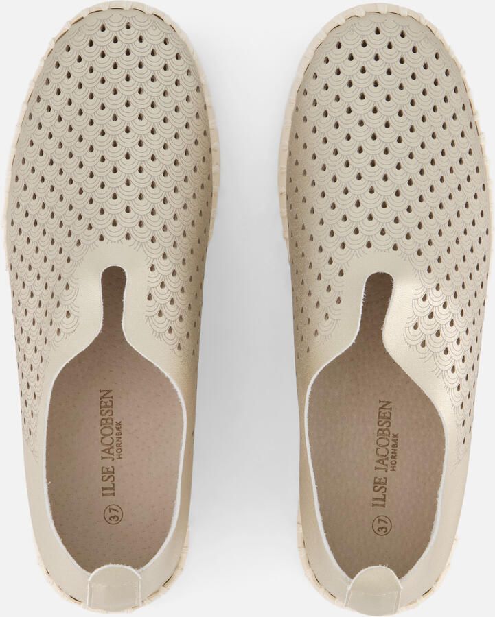 Ilse Jacobsen Instappers TULIP3275 beige zool 121 Milk Creme Milk Creme - Foto 3