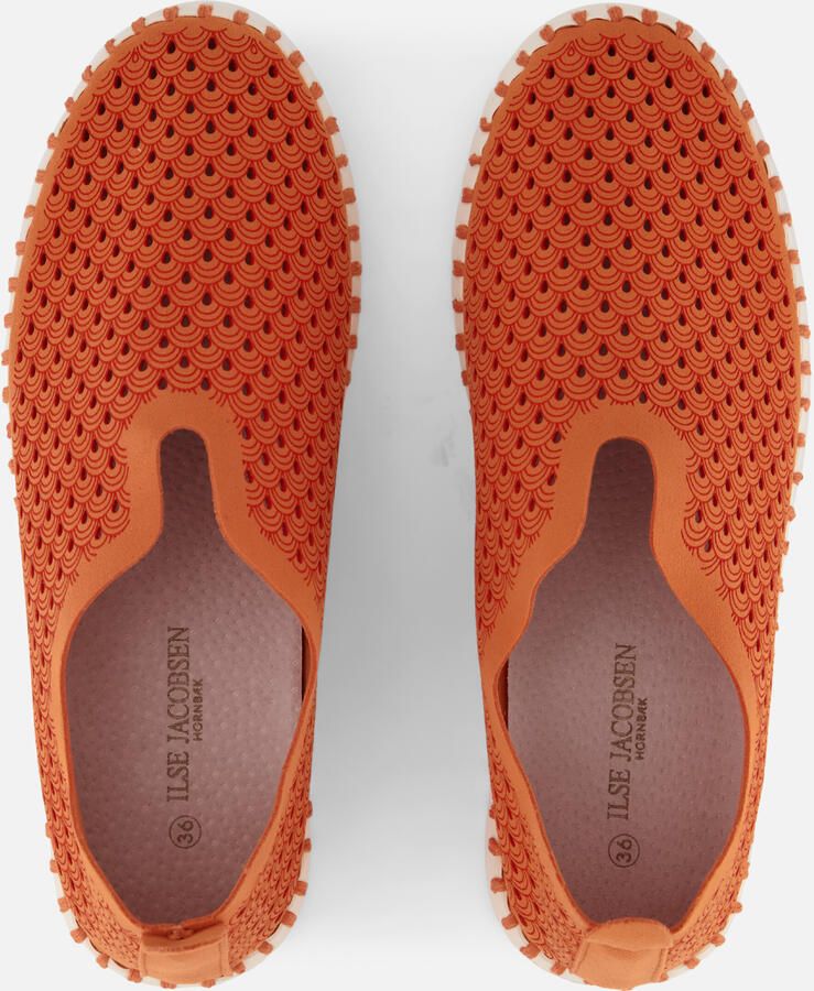 ILSE JACOBSEN Instappers Dames Tulip3275 Maat: 39 Materiaal: Textiel Kleur: Oranje - Foto 4