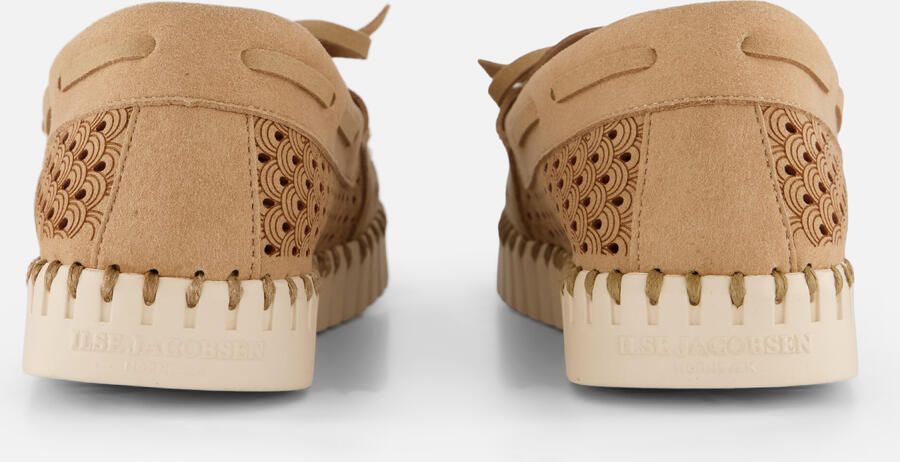 Ilse Jacobsen Instappers taupe Textiel - Foto 3