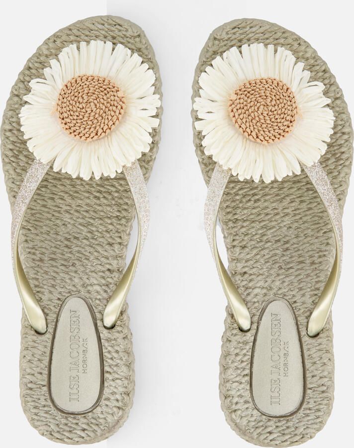 ILSE JACOBSEN Teenslippers Dames Cheerful16f Rubber Zilverkleurig - Foto 12
