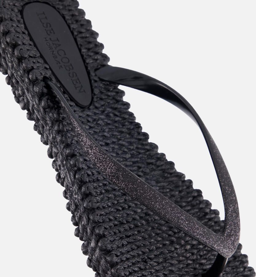 Ilse Jacobsen Hornbæk Ilse Jacobsen Cheerful01 teenslippers donkergroen-410 Groen Dames - Foto 3