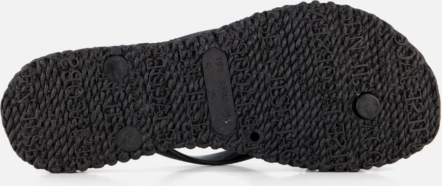 ILSE JACOBSEN Teenslippers Dames Cheerful16f Maat: 41 Materiaal: Rubber Kleur: Zwart - Foto 9