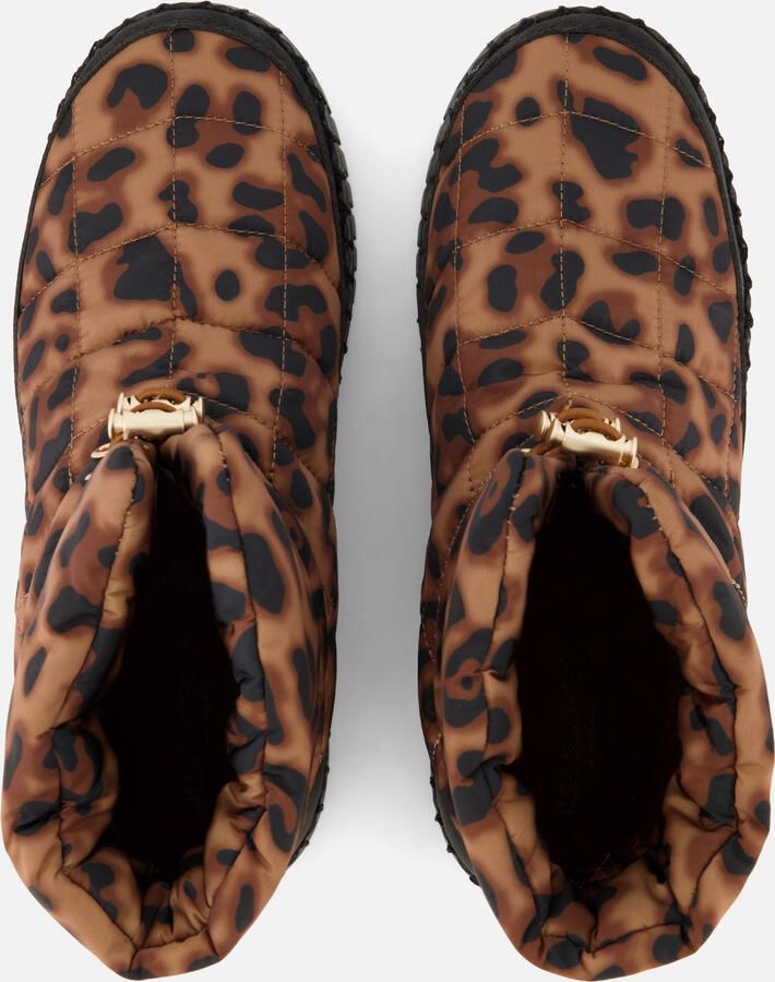 Ilse Jacobsen Tulip6082 Enkellaarsjes bruin Nylon Dames - Foto 4