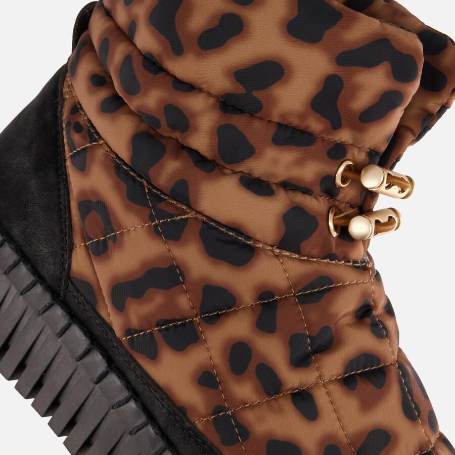 Ilse Jacobsen Tulip6082 Enkellaarsjes bruin Nylon Dames