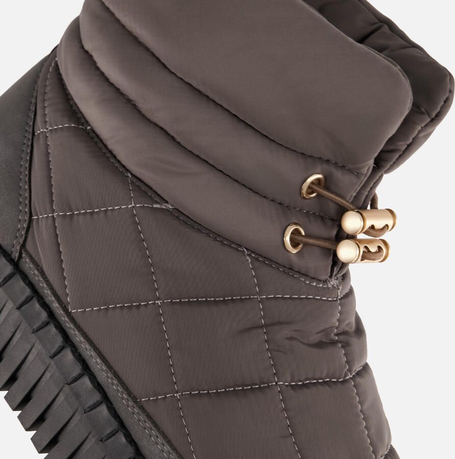 Ilse Jacobsen -Dames taupe donker ballerina's & mocassins