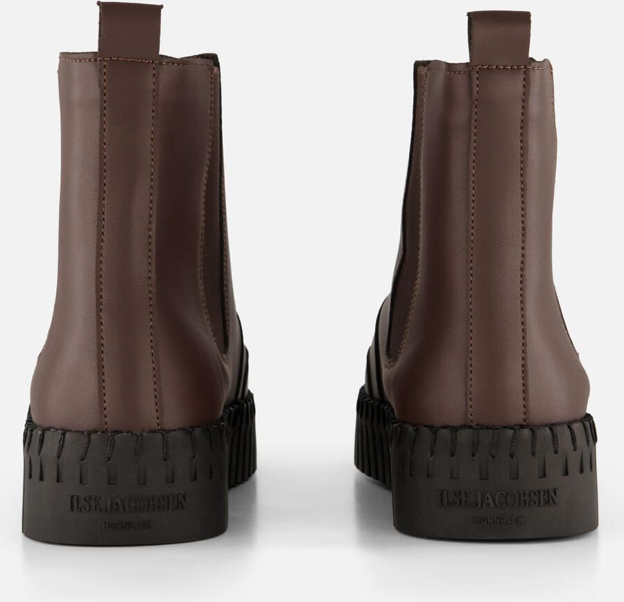 Ilse Jacobsen Tulip6372 Chelsea boots bruin Nylon Dames - Foto 3