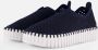 Ilse Jacobsen Instappers Platform TULIP3373W witte zool 660 Dark Indigo Dark Indigo - Thumbnail 2