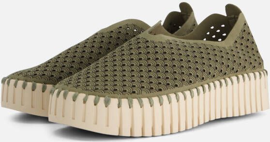ILSE JACOBSEN Instappers Dames Tulip3373 Maat: 39 Materiaal: Textiel Kleur: Groen - Foto 5