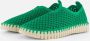 ILSE JACOBSEN Instappers Dames Tulip3275 Maat: 37 Materiaal: Textiel Kleur: Groen - Thumbnail 2