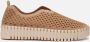 ILSE JACOBSEN Instappers Dames Tulip3373 Maat: 42 Materiaal: Suèdelook Kleur: Beige - Thumbnail 3